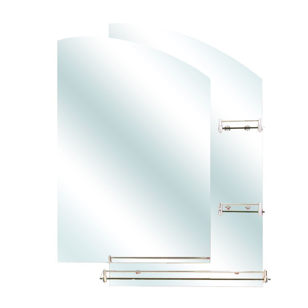 Oglinda Cu Polite Si Aplica 60 X 80 Cm Transparenta