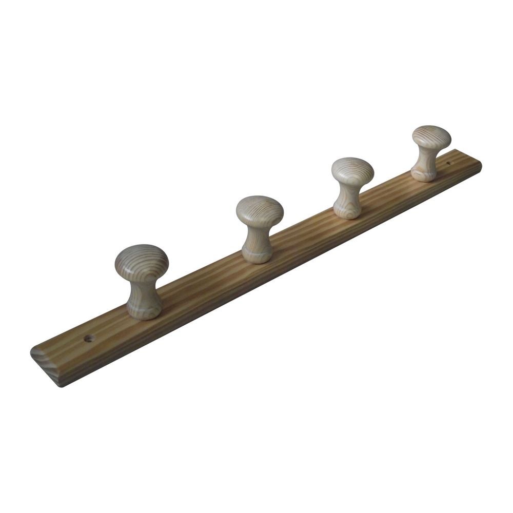 Cuier perete pin 4 carlige lacuite