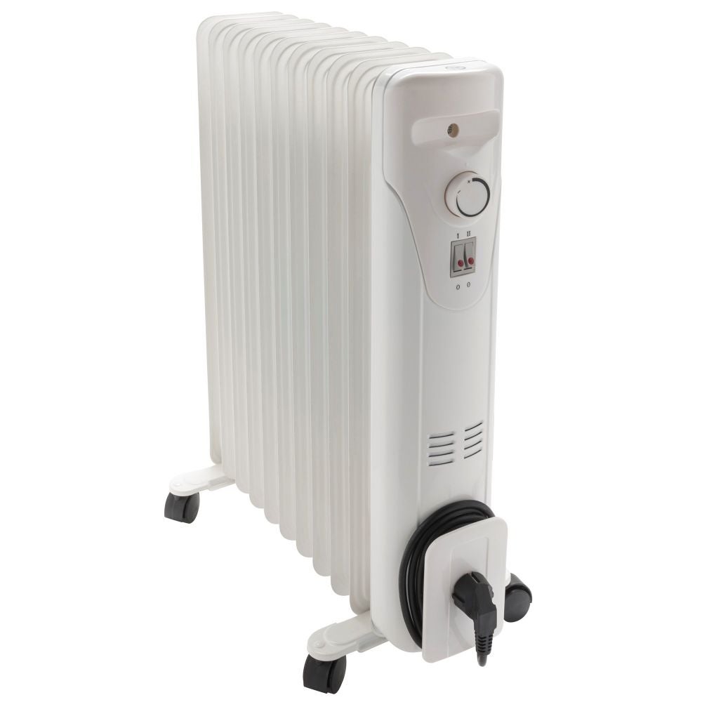 Radiator ulei 2500 W alb Equation