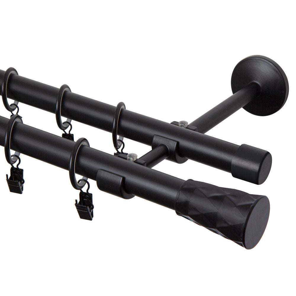 Kit Di Asta Per Tenda Estensibile  L120 - L210 Cm / D19 Mm Retro Bronzo 161755