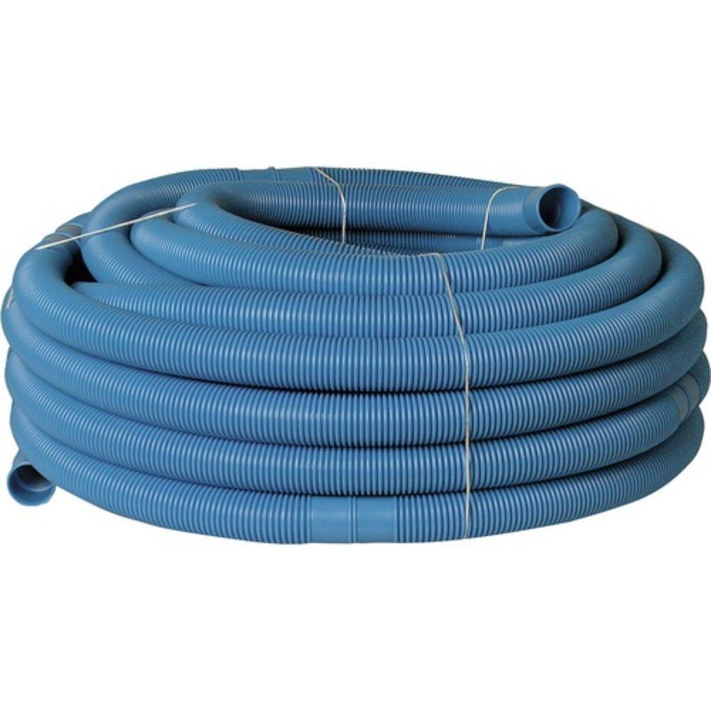 Furtun piscina, plastic, Ø 32 mm, L 30 M, albastru