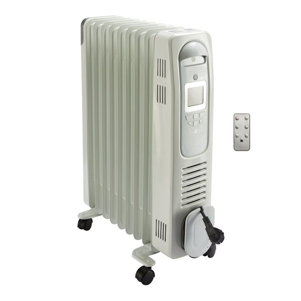 Radiator pe ulei Equation, portabil, digital, cu telecomanda. 2000 W ...