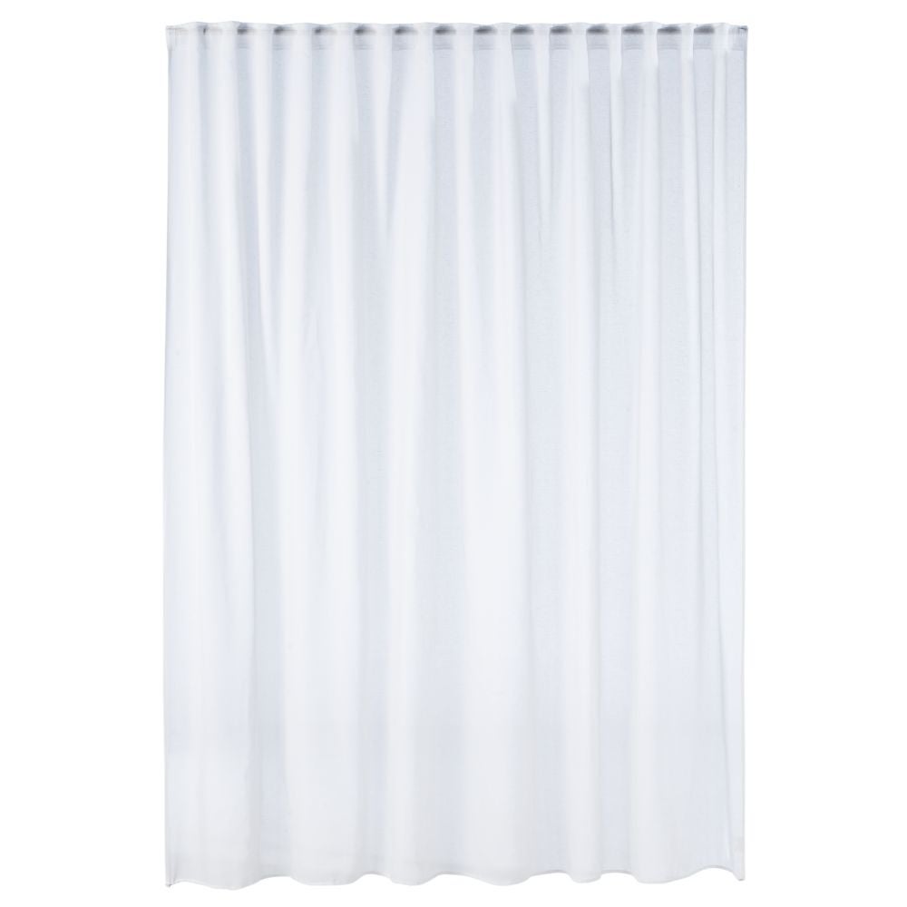 Ikea LILL Set 2 Tende In Voile 300x280 Cm - Bianche/Rosse, Trasparenti, Lavabili - 3