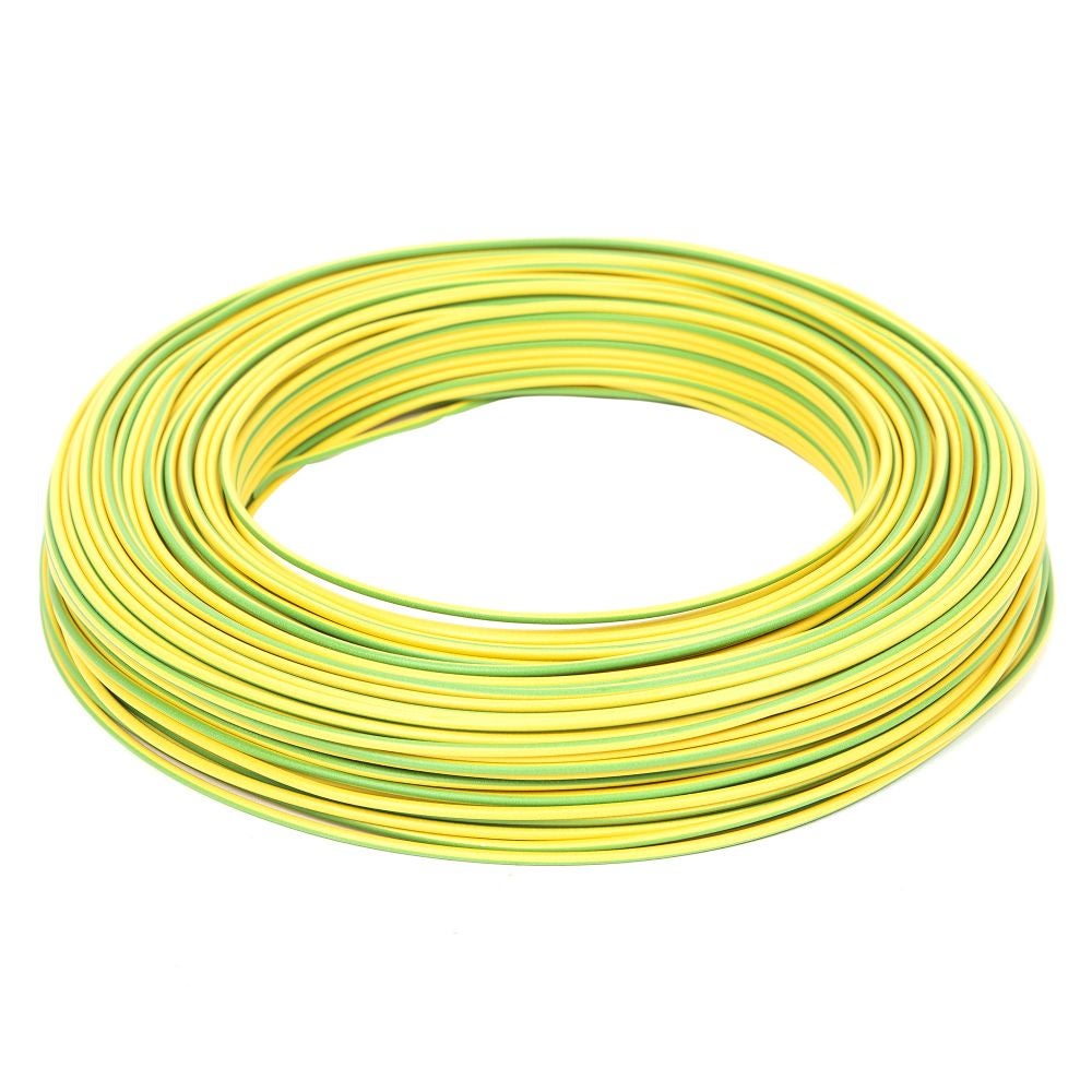 Cablu Electric Fy H07v U 1 5 Mm 100 M Verde Galben