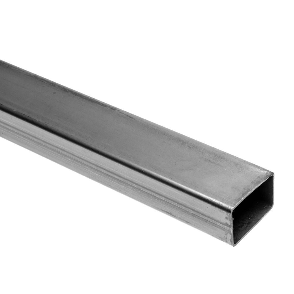 Tubo Quadro Acciaio 80x80x3 Mm B&amp;T Metall - Lunghezza 500 Mm, Nero, Per Costruzioni Metalliche