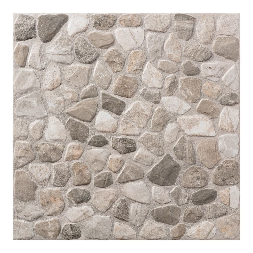 Gresie exterior portelanata, 45 x 45 cm, Quechua, aspect