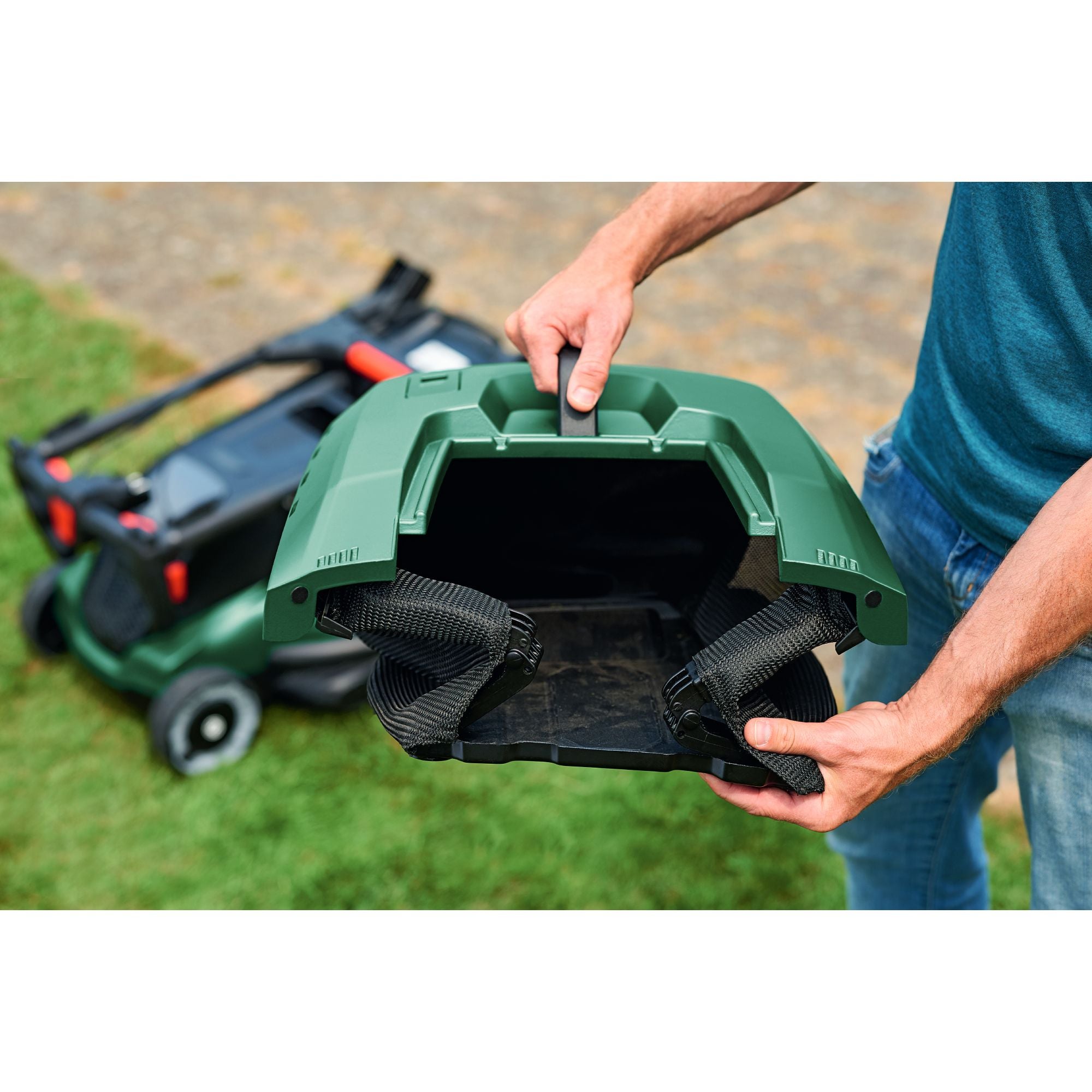 Masina De Tuns Iarba Bosch Electrica 1700 W 50 L Latime 41 Cm Si Trimmer 280