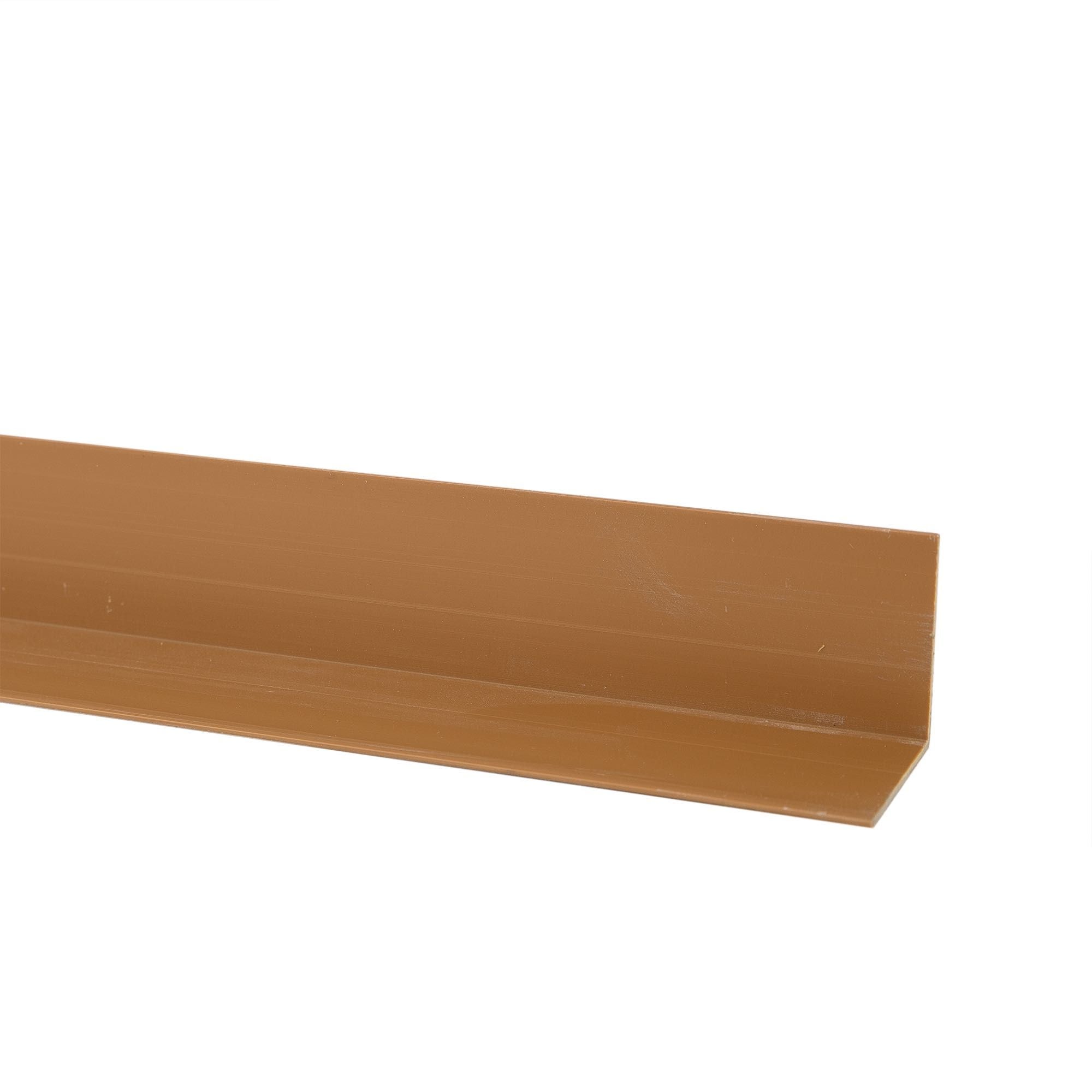 Profil L Lambriu Pvc Maro Deschis 30 X 3000 Mm