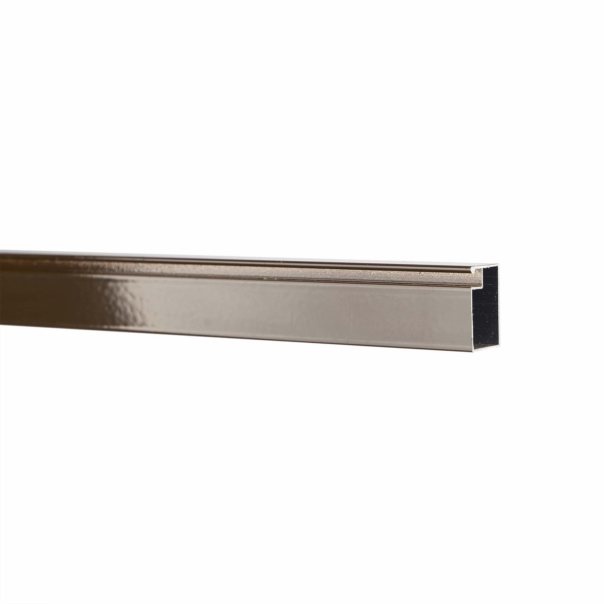 Profil Din Aluminiu Pentru Plasa Anti Insecte 120 Cm Maro