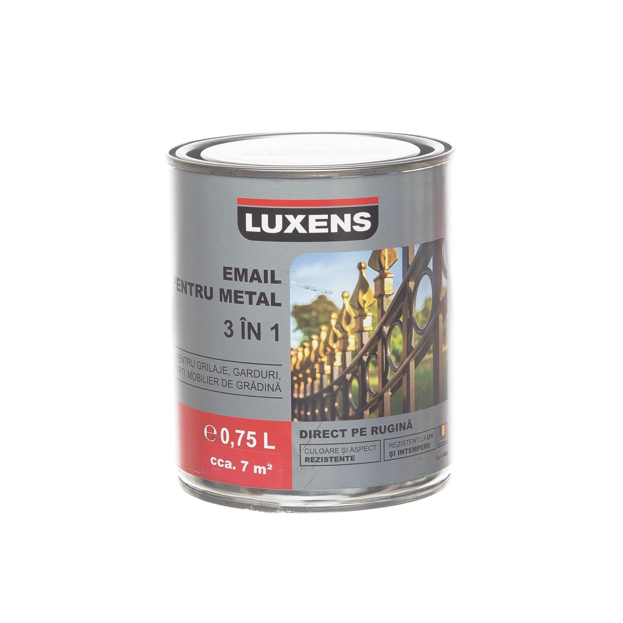 Email Luxens 3in1 Negru Lucios 0 75l