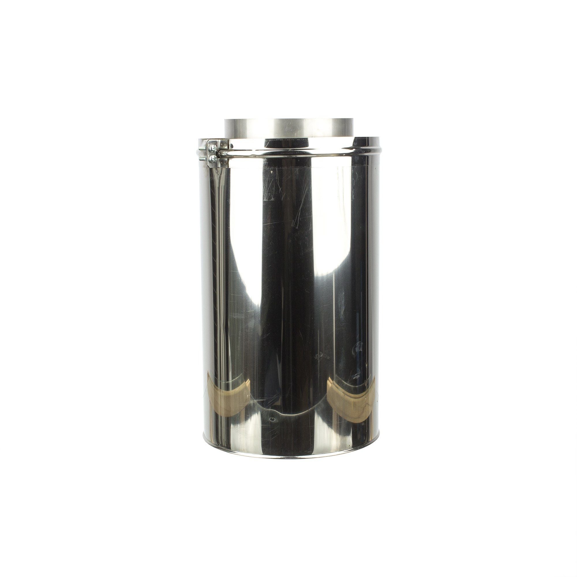 Tub Inox D200 Mm L 0 5 M Dublu Perete