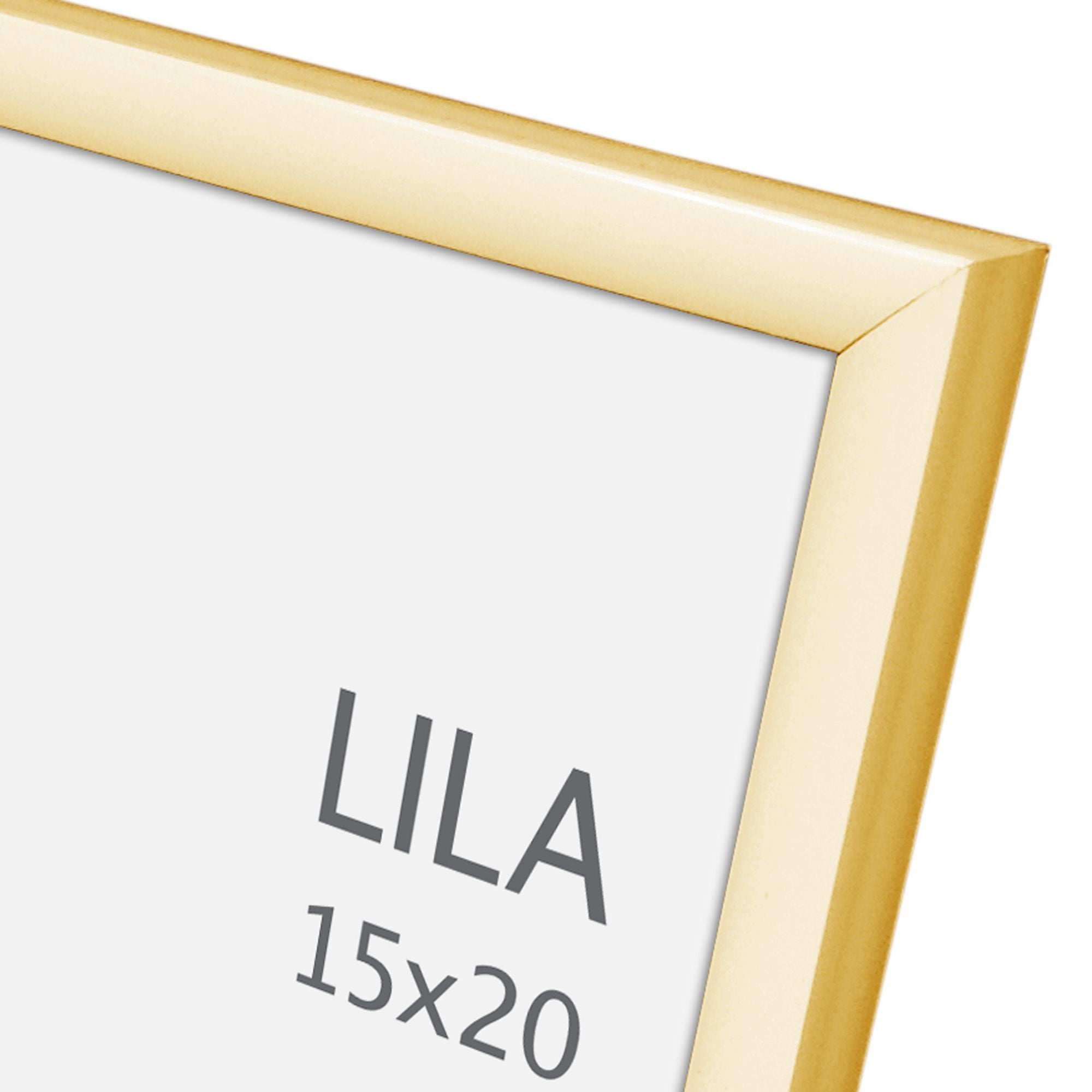 Peephole Unsafe One night Rama foto Inspire Lila, 15 x 20 cm , plastic, auriu