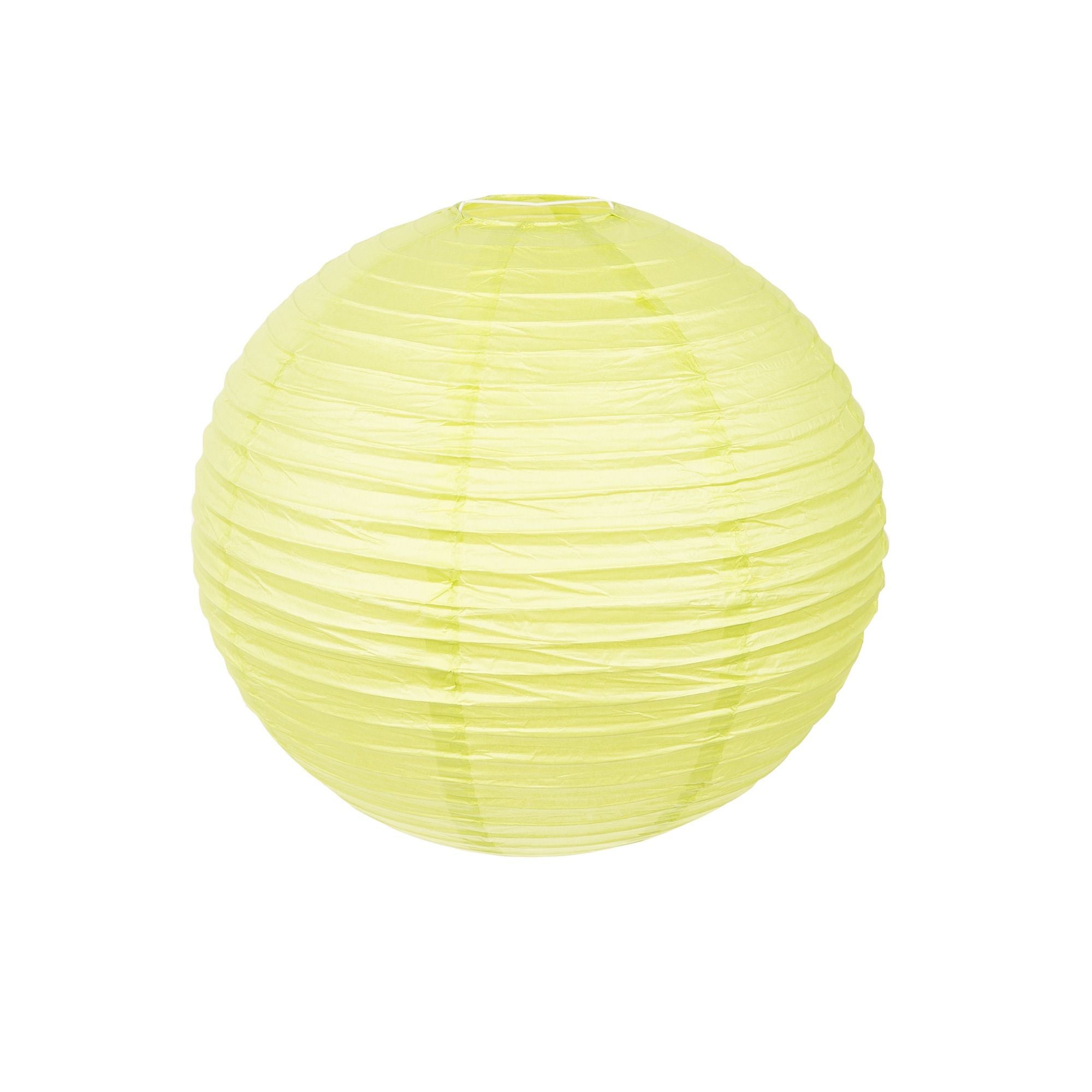 Abajur Verde Hartie Diametru 40 Cm Baoji