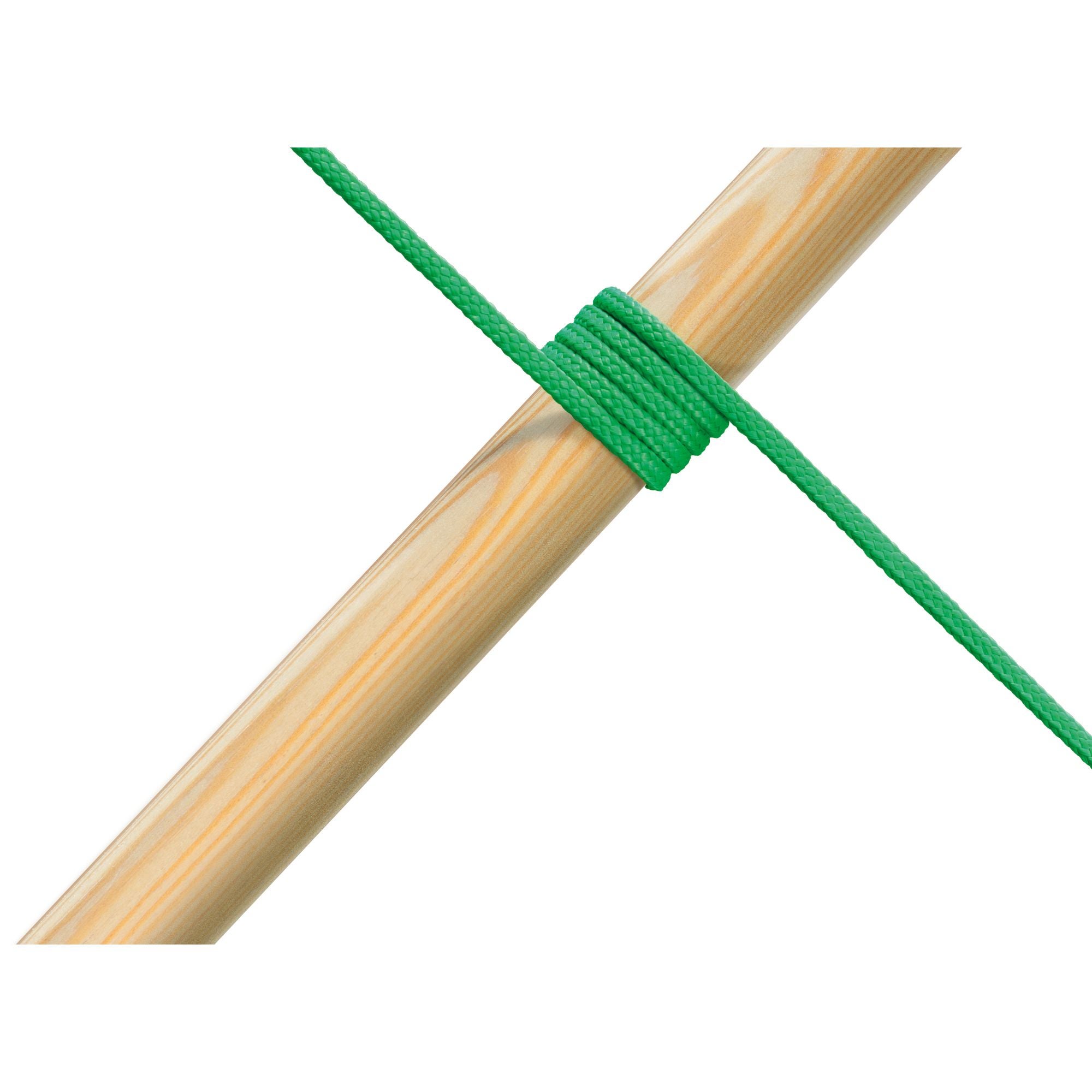 Snur (Sfoara) 3 mm PES impletit, Negru/Verde, (90-44), 25 m 