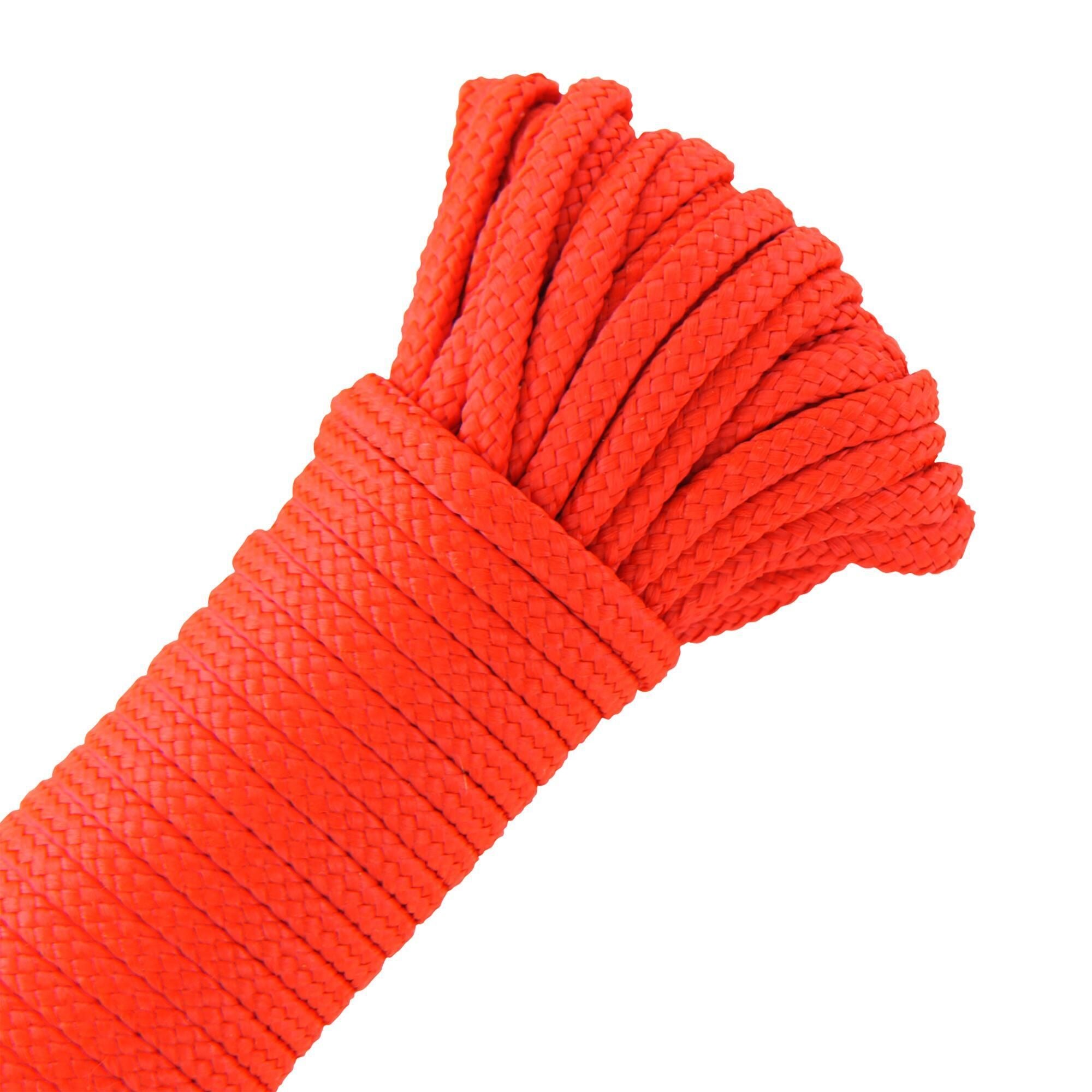 Snur polipropilena impletit rosu Standers, Ø 2.5 mm, 10 m, rezistenta ...