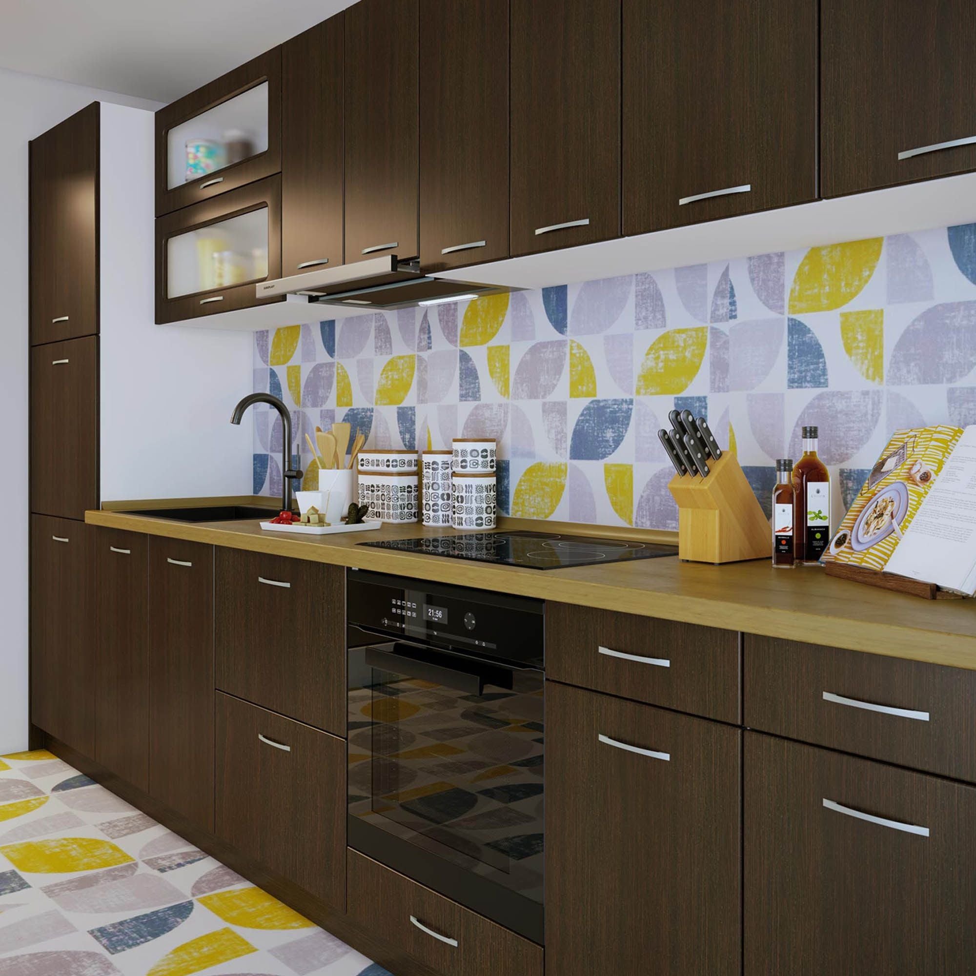 Olivia Corp Superior Colt 60 Cm Wenge Mdf