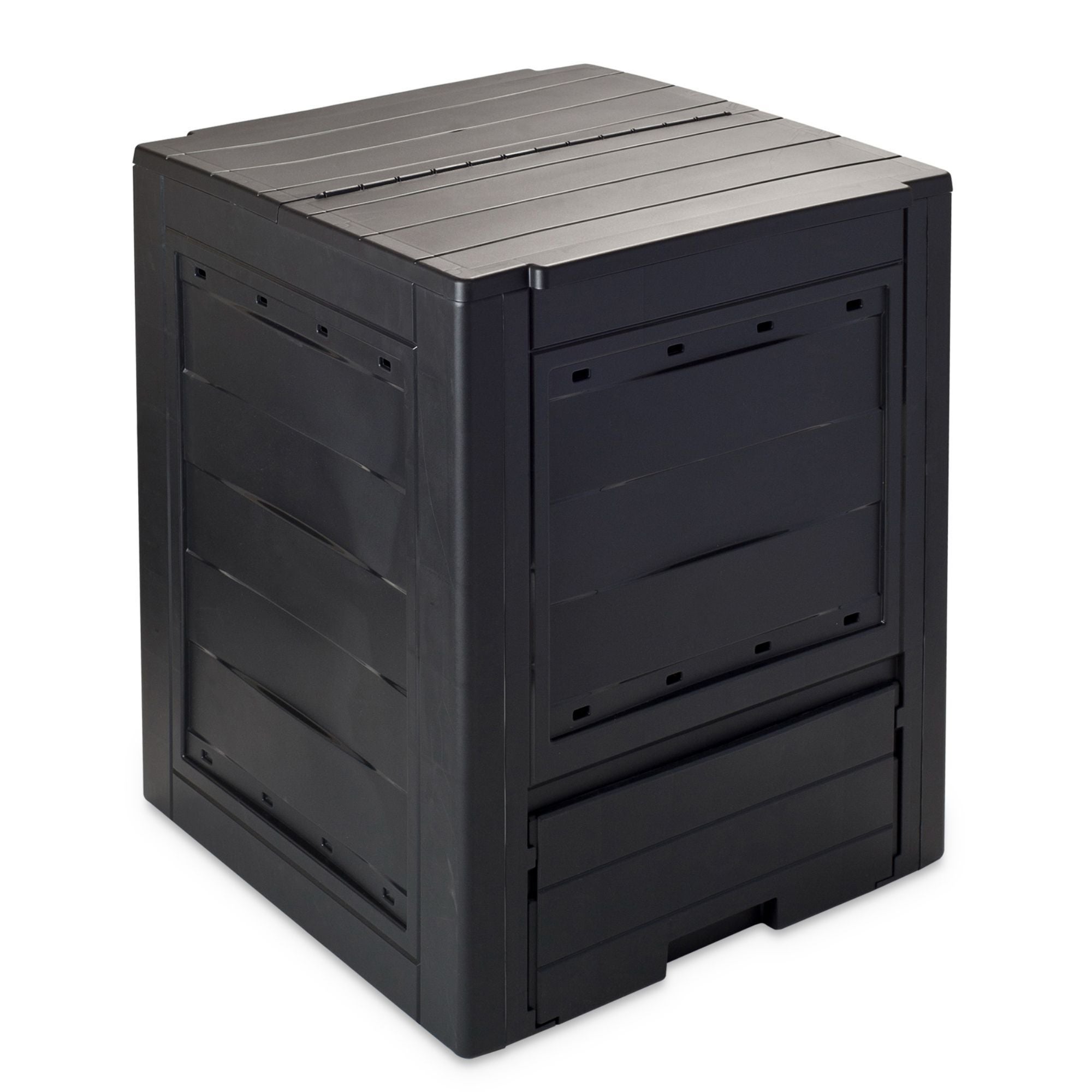 Compostor gradina, PVC, 260 L, negru