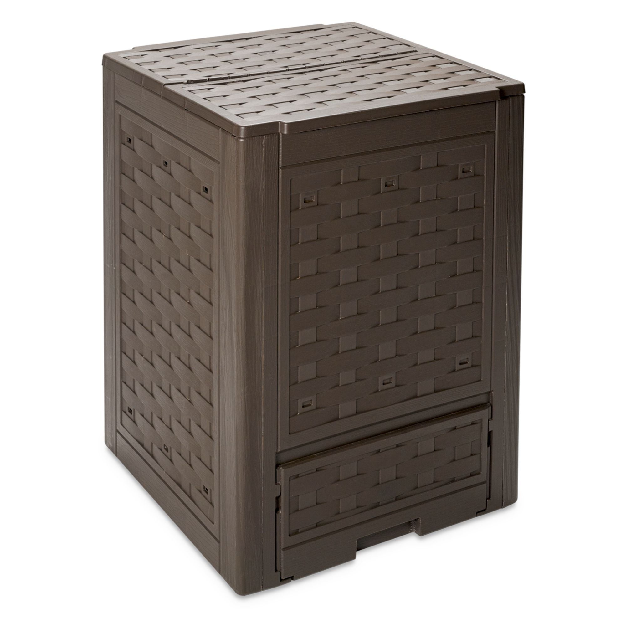 Compostor gradina, PVC, 300 L, maro