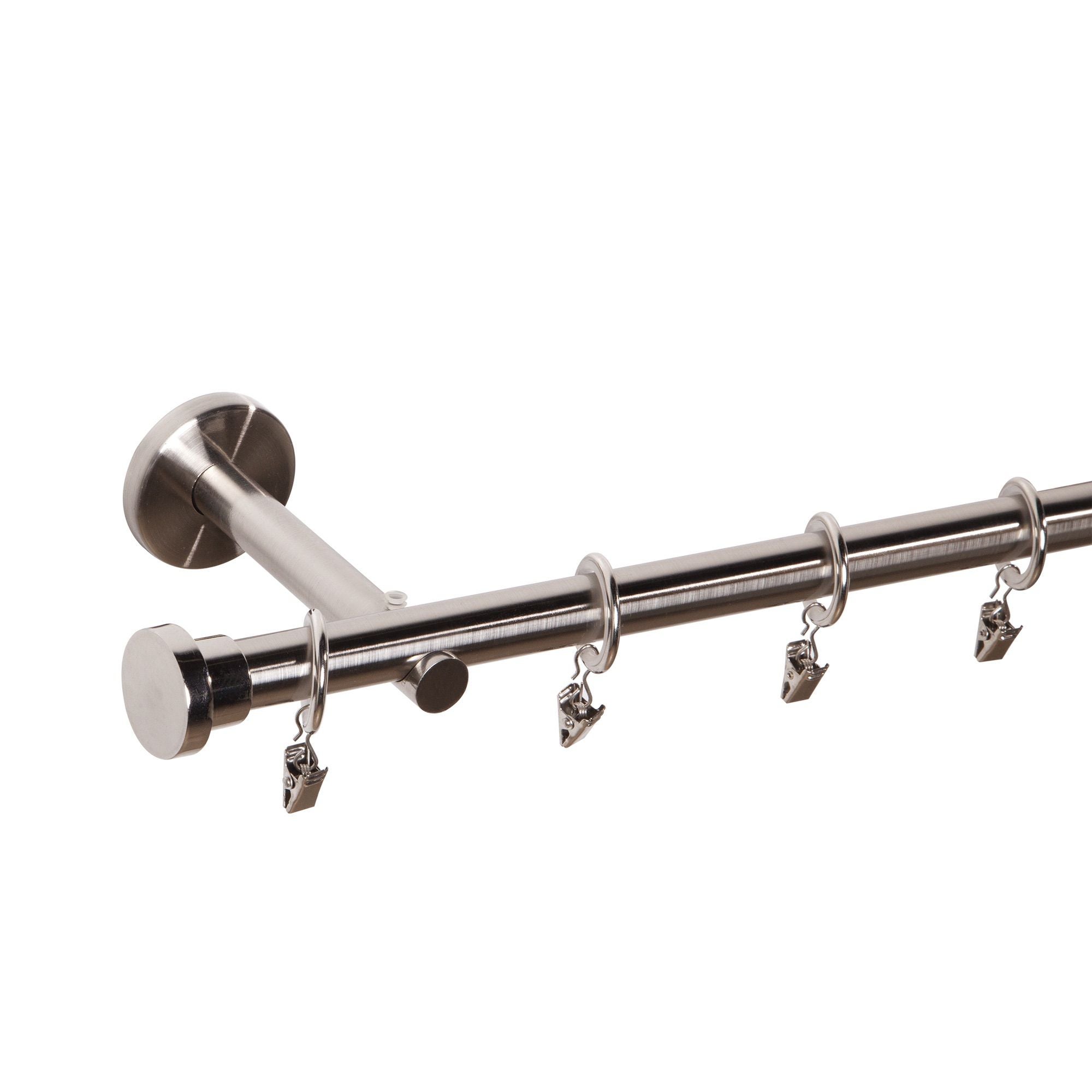 Kit Simplu 160 Cm Efect Inox Diametru 19 Mm Smart