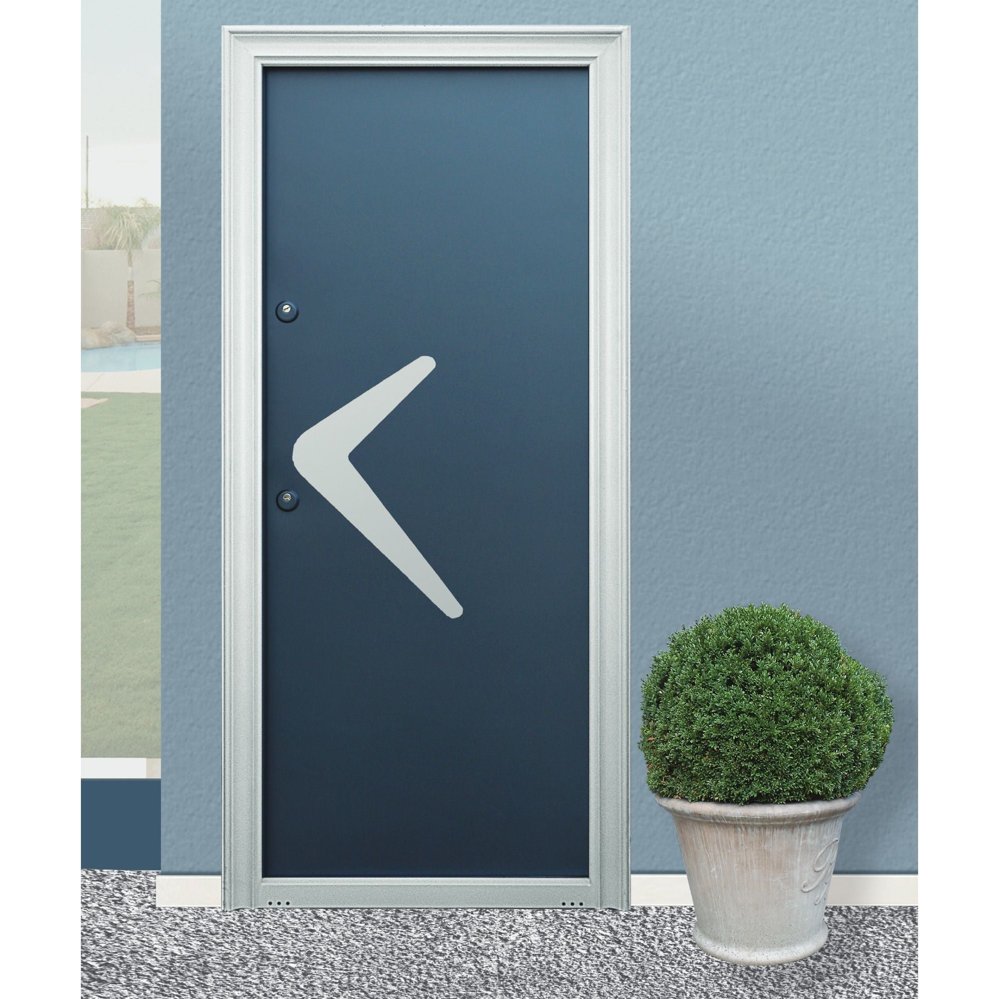 Usa Metalica Exterior Burebista Deschidere Dreapta 88 X 205 Cm Gri Leroy merlin is involved in improving housing and living environment of people in the world. usa metalica exterior burebista