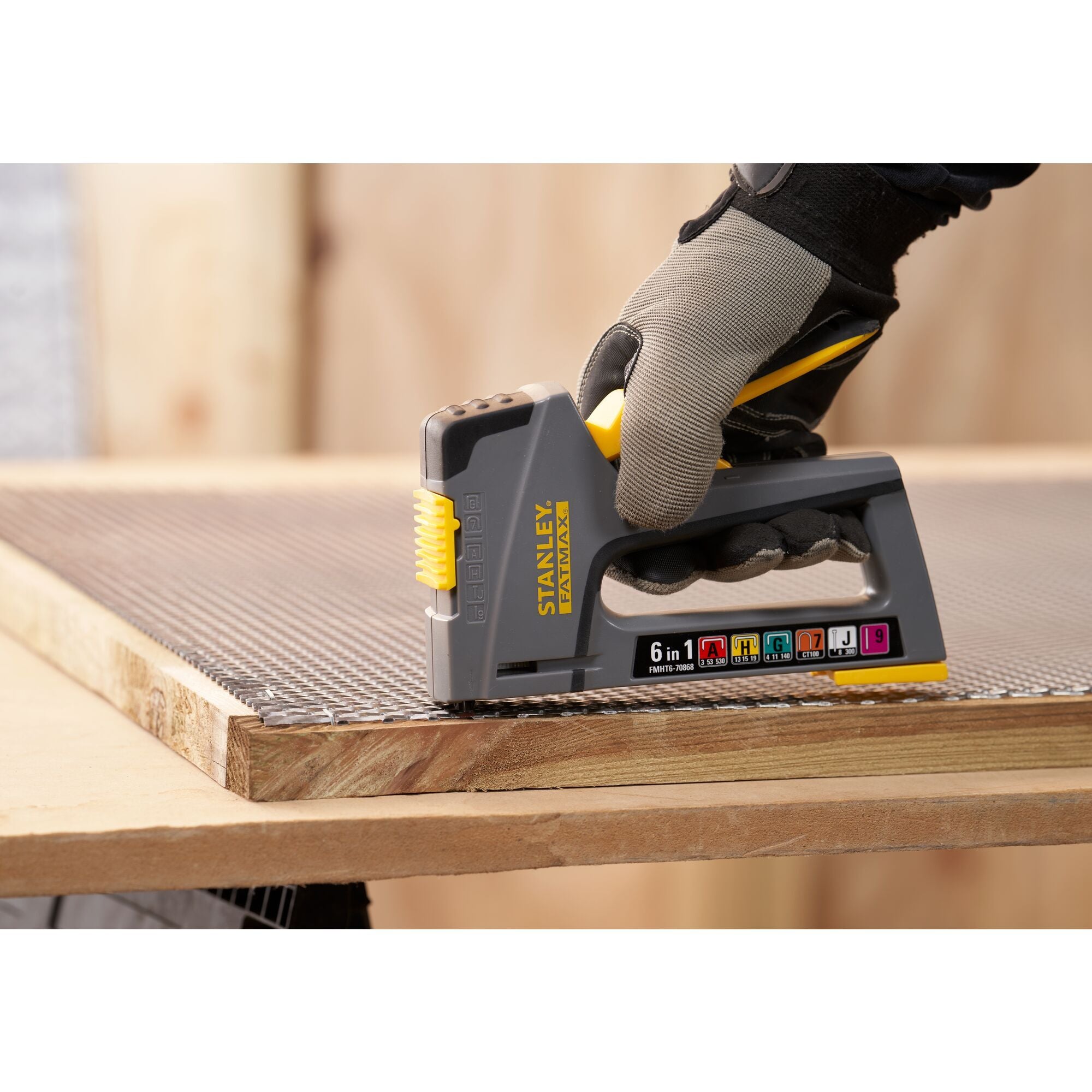 Capsator manual Stanley Fatmax 6 in 1, capse tip A, G, H, J, 7, 9