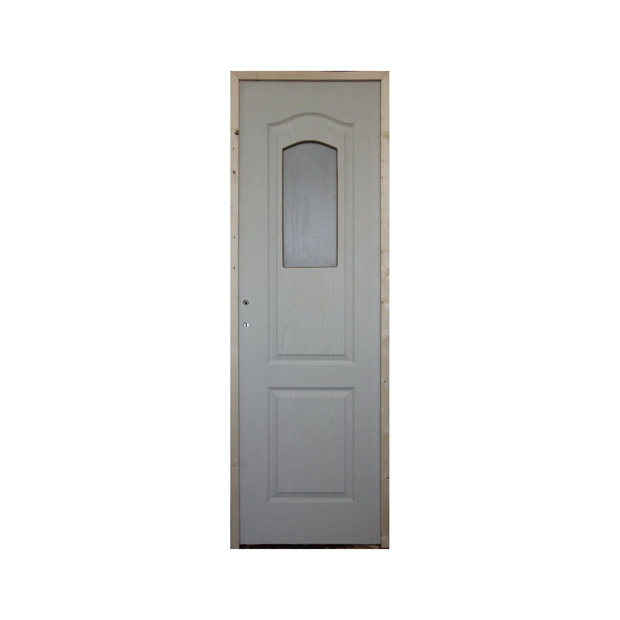 Usa Interior Pregatita De Vopsit Cu Toc Anatolia Cu Gol Pentru Geam Latime 68 Cm Hdf Dreapta Stanga
