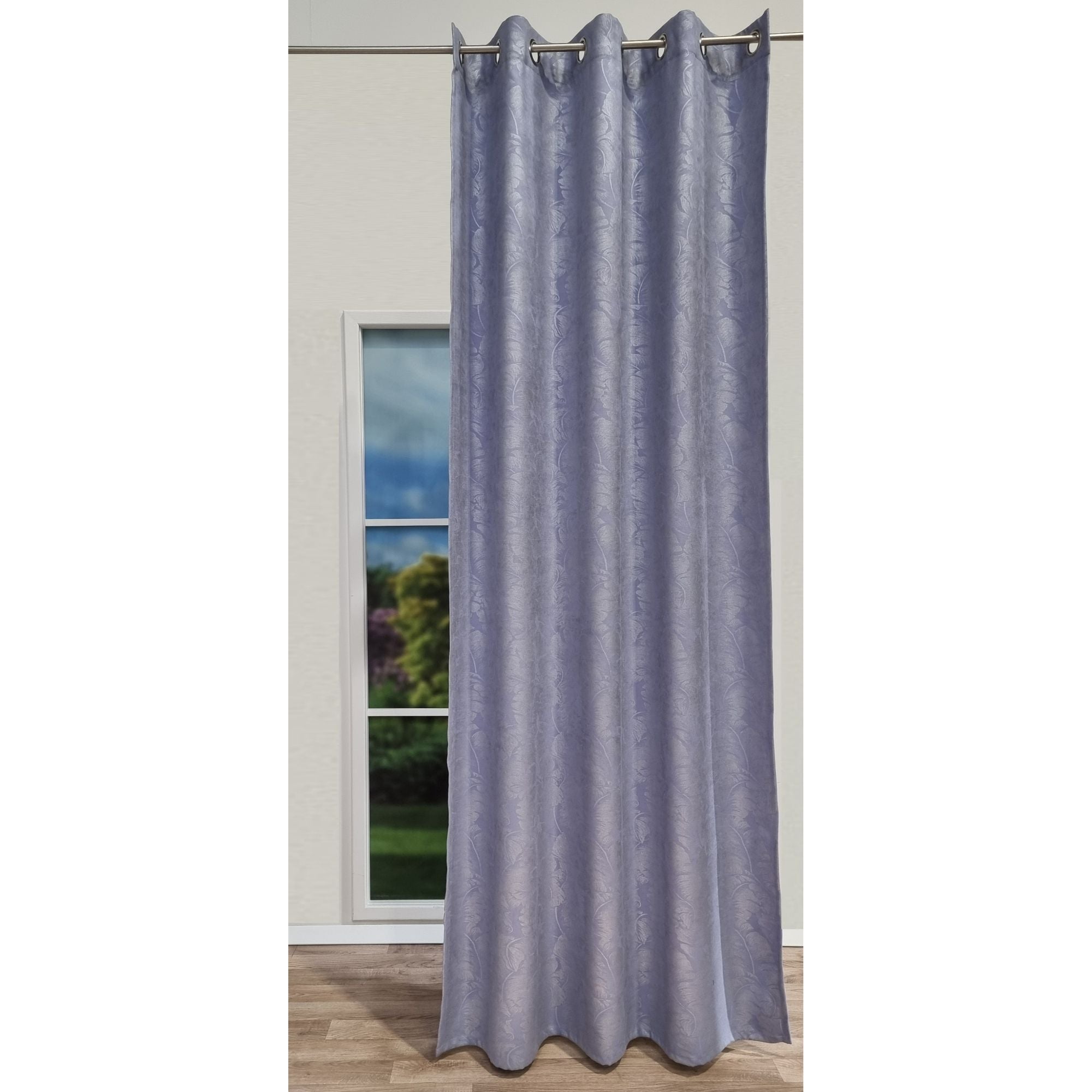 Cortina Gaze de Linho Flame Voil Transparente Decorativa 4,00x2,80