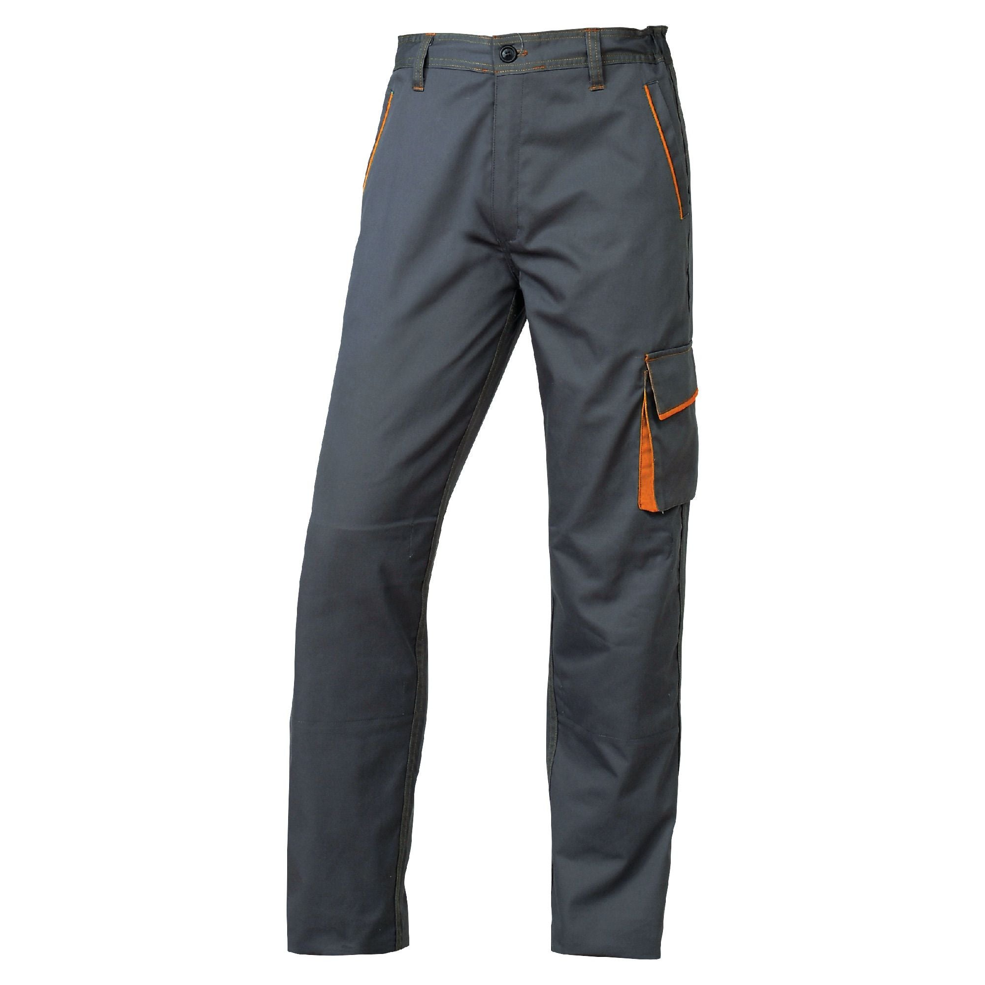 strap Martin Luther King Junior sleep Pantaloni de lucru M6, bumbac si poliester, marimea 50 (M), gri/portocaliu