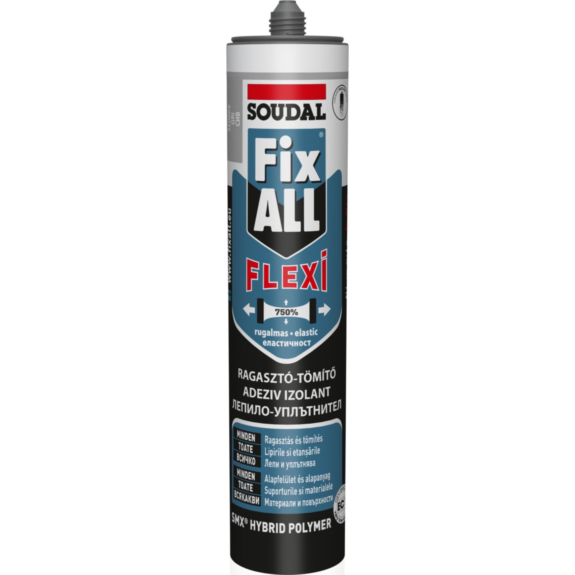 Soudal, Fix All Flexi, 12x290ml, Grigio, Multiuso E Altamente - Foto 2