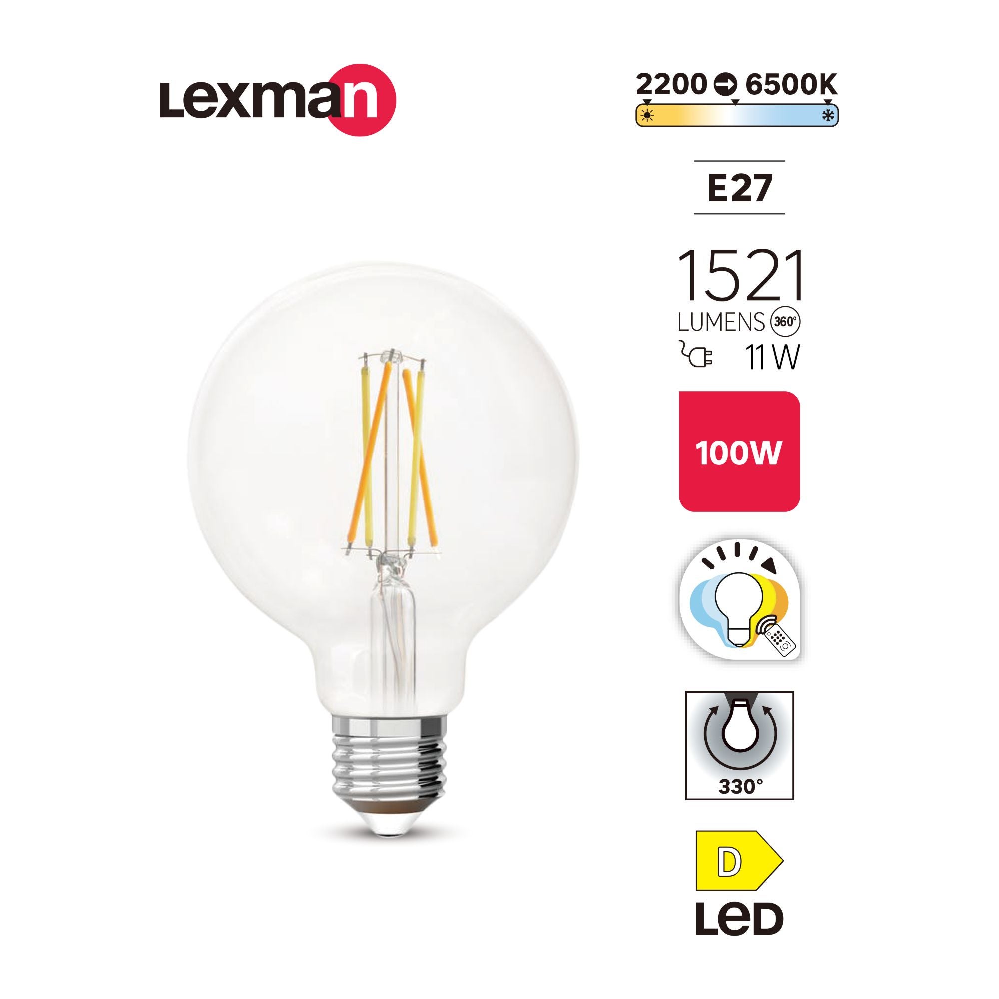 Lexman online e27 11w