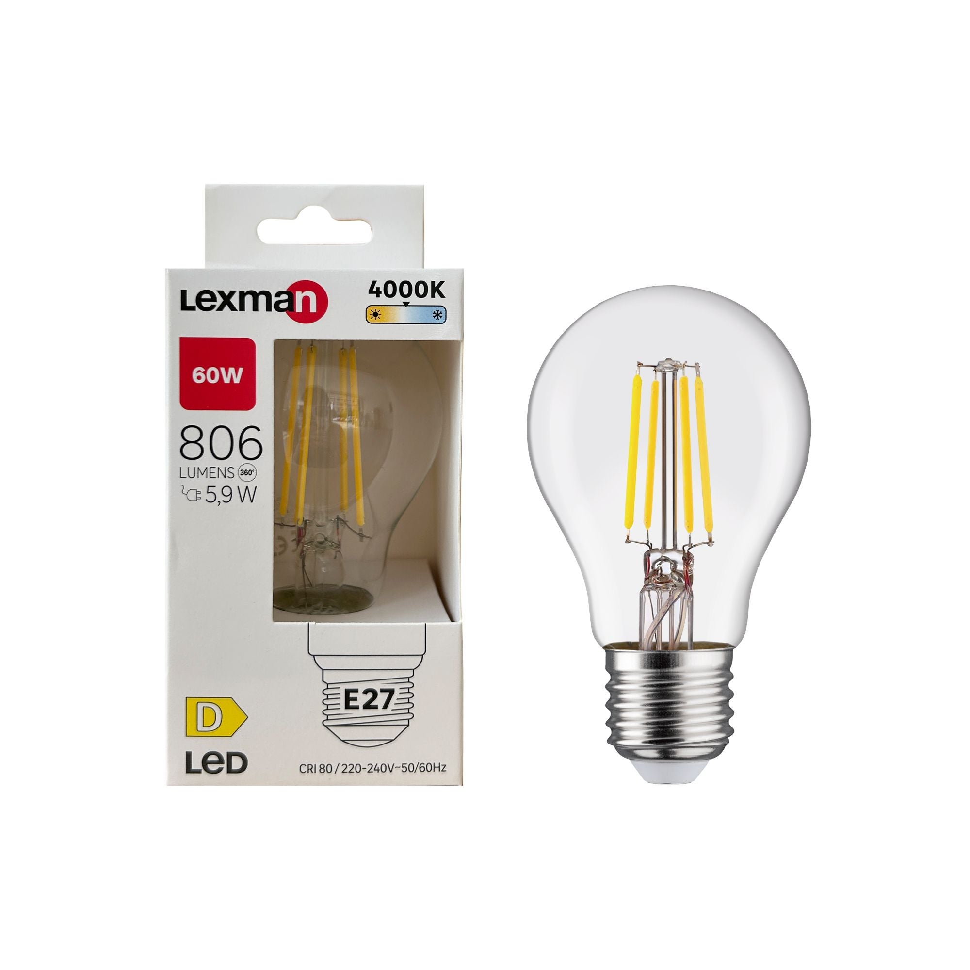 Lexman e27 4000k top