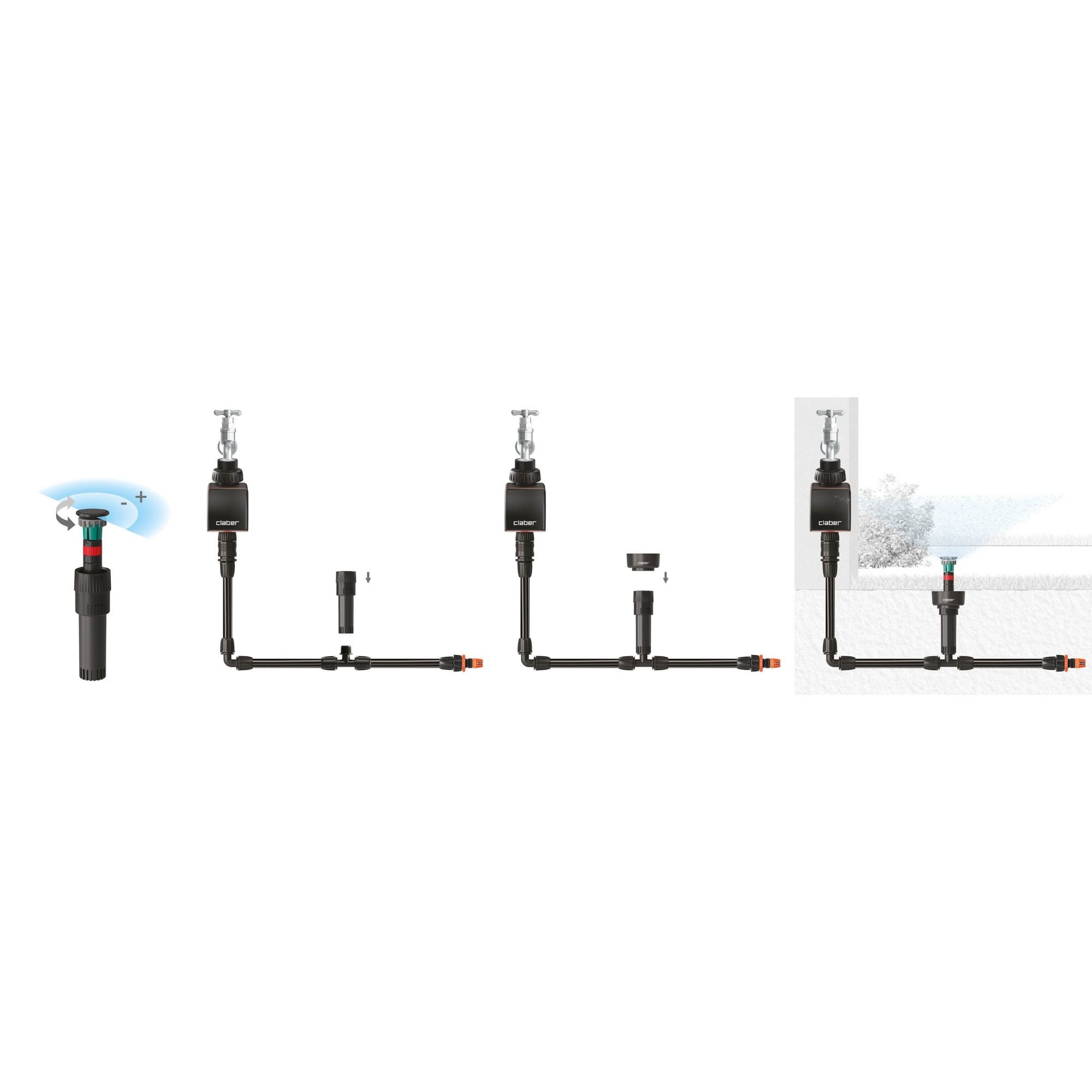 Claber Irrigatore a turbina (90478) a € 17,96 | Black Friday 2025