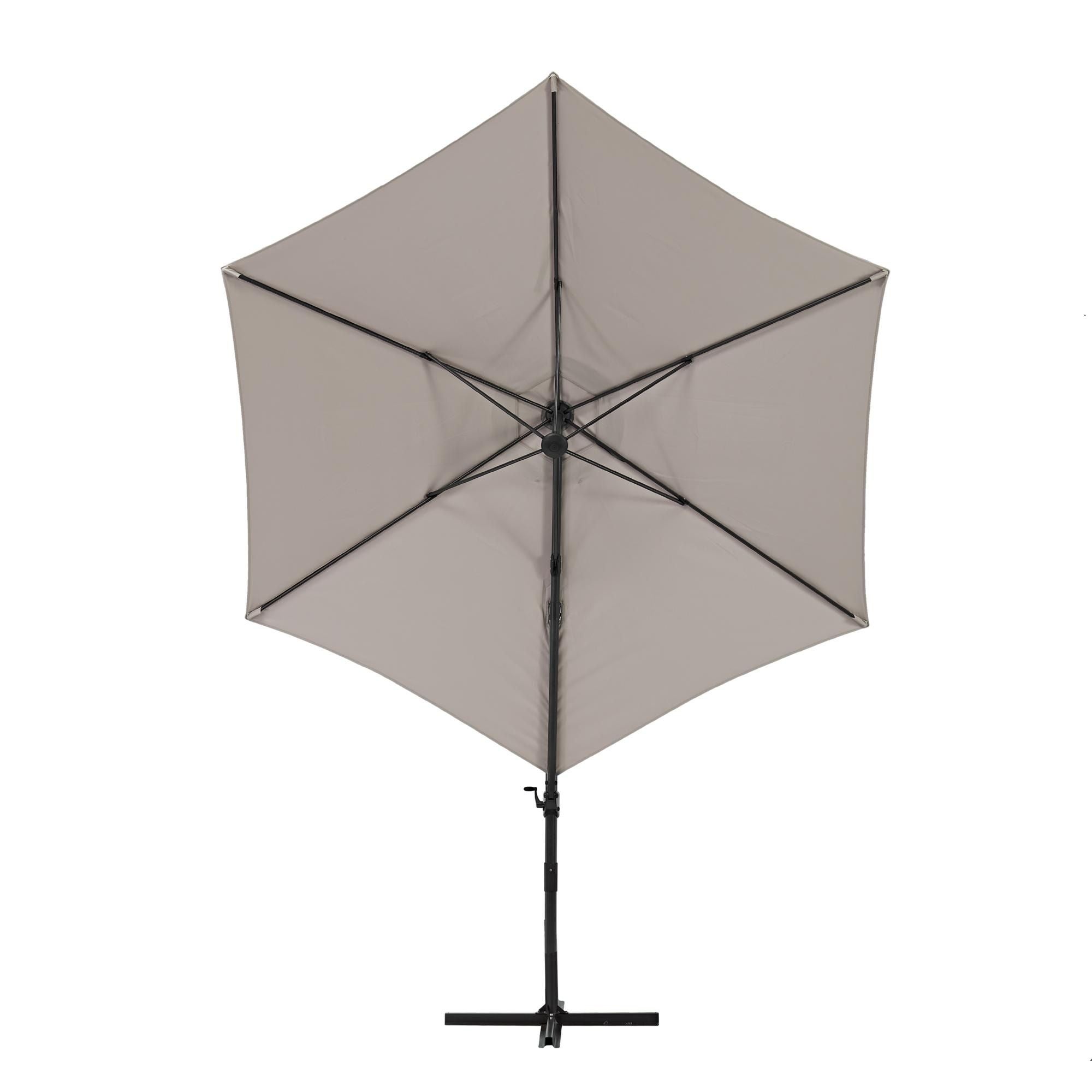 Umbrela Soare Hexagonala O 290 Cm H 204 Cm Crem