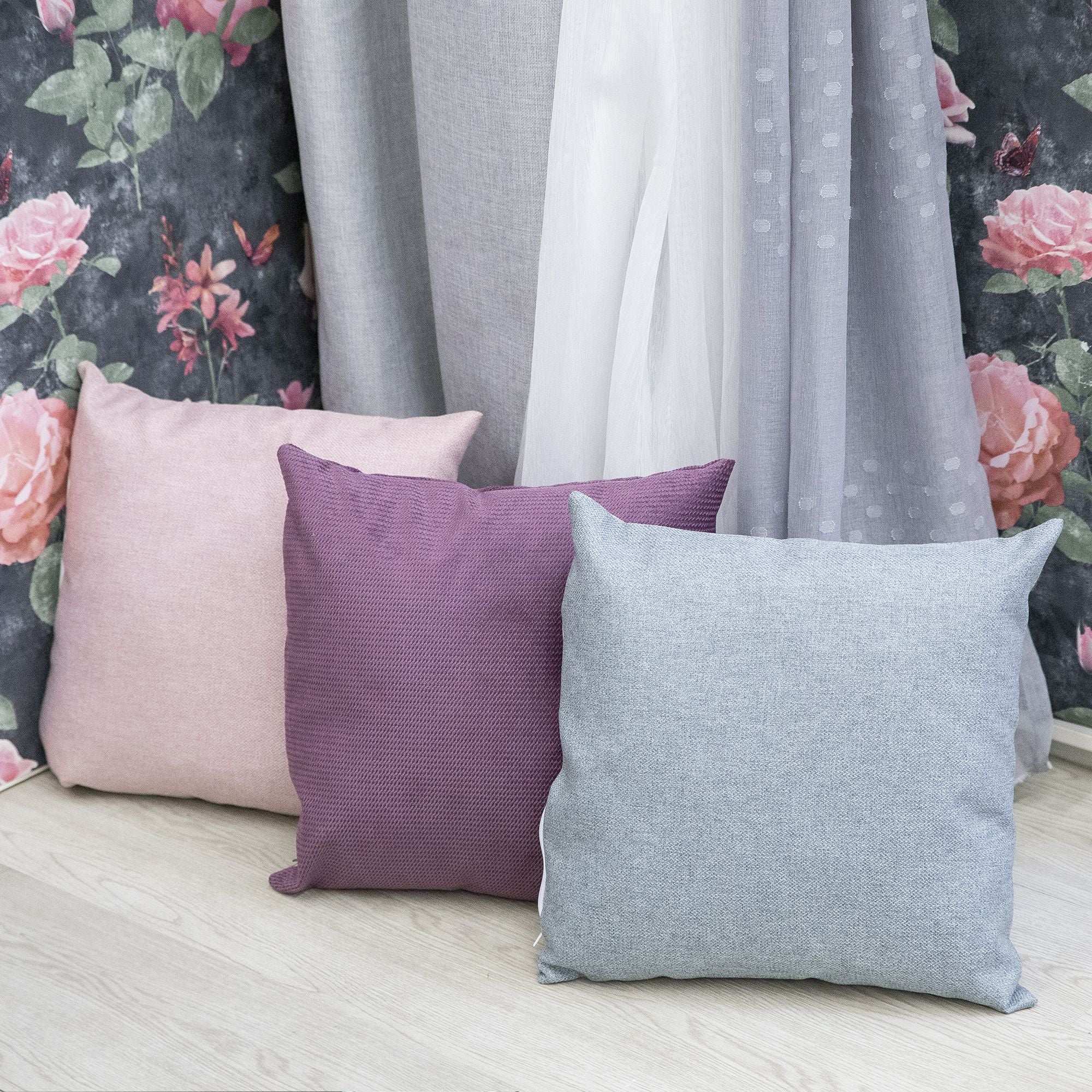 Perna Decorativa 40 X 40 Cm Como Roz