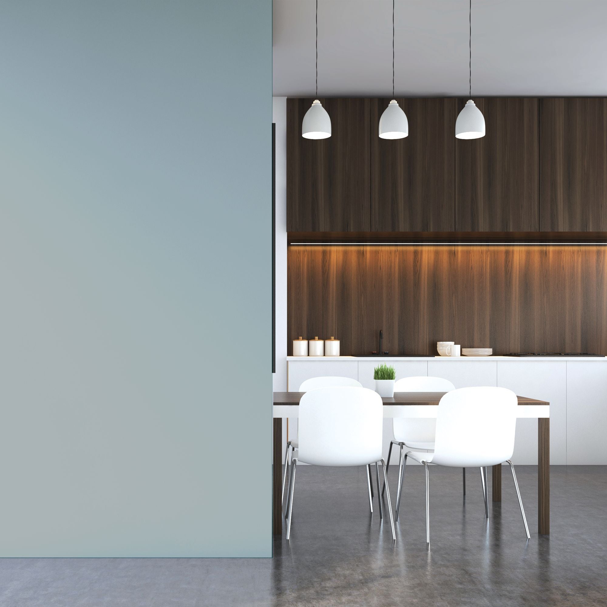 Vopsea Lavabila Colorata Interior 4 L Baie Si Bucatarie Casabella Gri