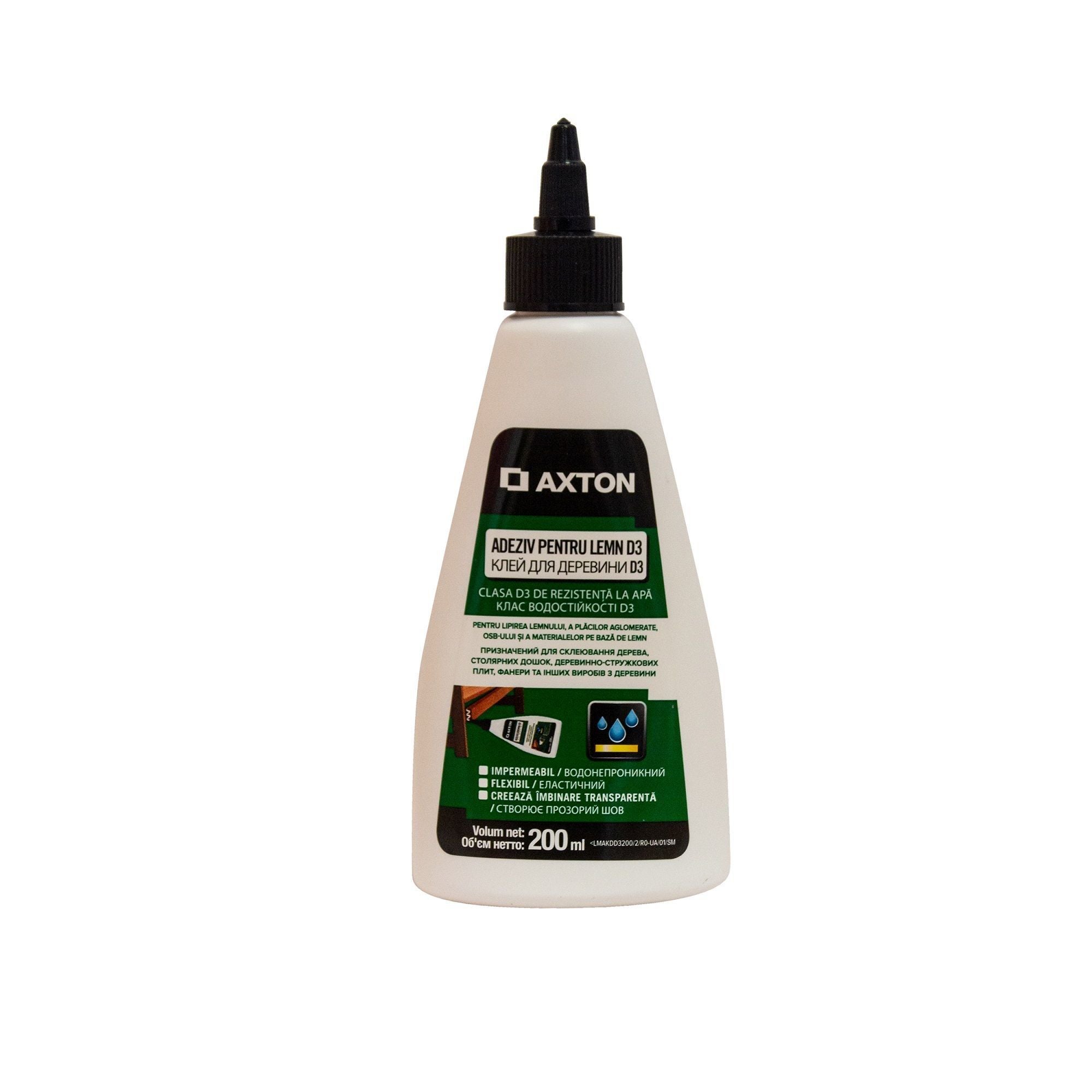 Adeziv Pentru Lemn D3 200 Ml Axton
