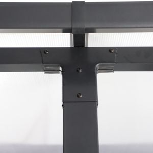 Pergola gradina Naterial Yena, pentru perete, aluminiu/otel, 400 x 350 ...