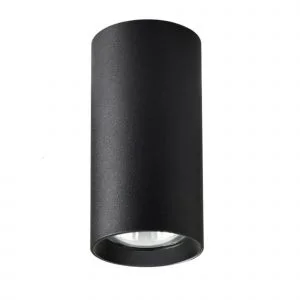 Spot aplicat Manacor, 1 x GU10, 50 W, H 17 cm, negru