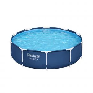 Piscina cu cadru metalic Bestway, Ø 305 cm, H 76 cm, capacitate 4.7 m³