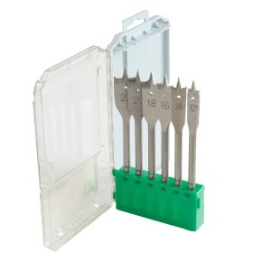 Set 6 burghie lemn Dexter, 12 - 22 mm