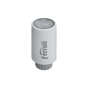 Cap termostatat inteligent Ferroli FER 807, programabil, Wi-Fi
