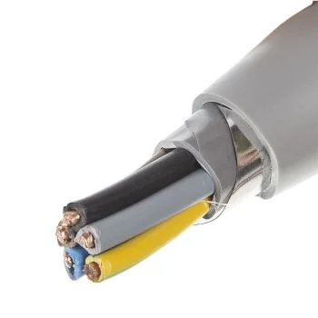 Cablu electric CYABY-F, 5 x 6 mm², gri, la metru