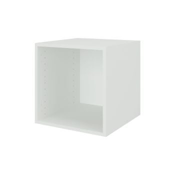 Corp baza B40/40, 40 x 40 x 40 cm, alb, pal