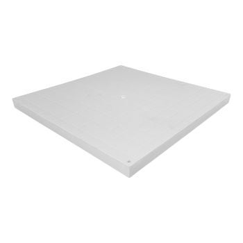 Capac canal, polipropilena, clasa A15, 400 x 400 x 60 mm