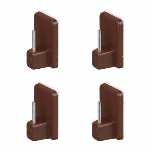 Set 2 X Consola Intre Pereti Alba 16 Mm