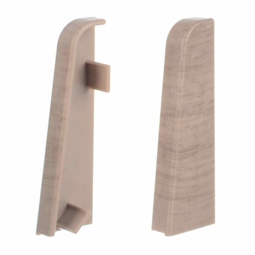 Terminatii PVC 134 stejar gri/maro