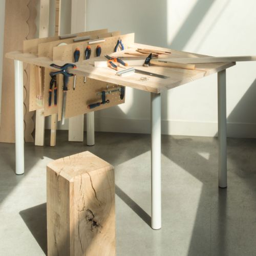 Diy Construieste O Masa Banc De Lucru Din Lemn Cu Picioare