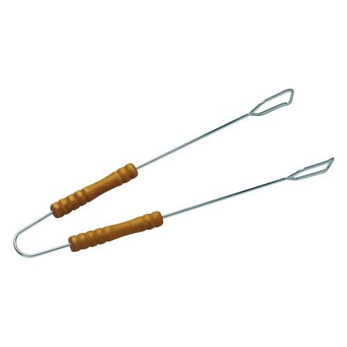 Cleste pentru gratar maner lemn 42 cm