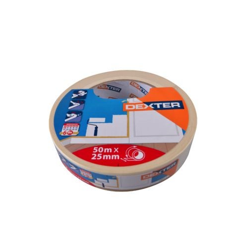 Banda mascare Dexter 50 m x 25 mm