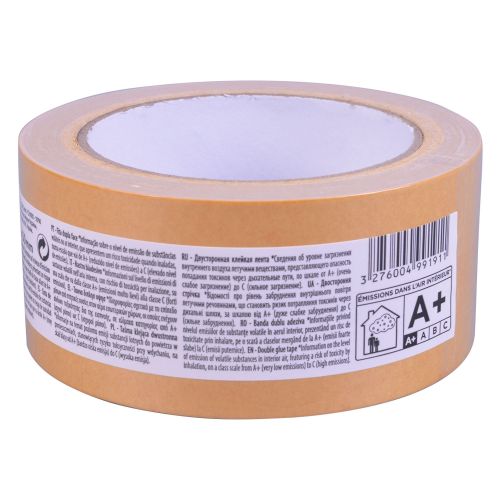 Banda dublu adeziva suport tesut 25 m x 50 mm